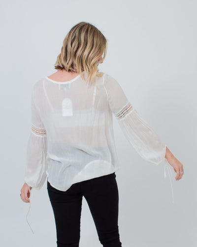 Cleobella Clothing XS Sheer Lightweight Blouse