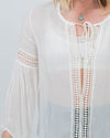 Cleobella Clothing XS Sheer Lightweight Blouse