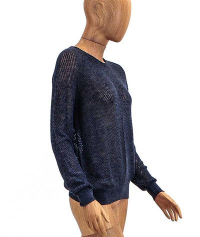 Closed Clothing Medium Sheer Long Sleeve Sweater
