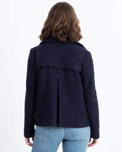 Closed Clothing Small Navy Cropped Peacoat