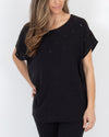 Closed Clothing XS Silk Grommet Detail Blouse