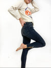 Closed Clothing XS | US 25 Mid-Rise Black Skinny Jeans