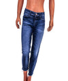 Closed Clothing XS | US 25 Slim Fit Cropped Jeans with Frayed Hem