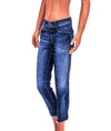 Closed Clothing XS | US 25 Slim Fit Cropped Jeans with Frayed Hem
