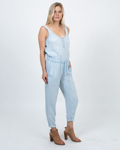 Cloth & Stone Clothing Small Chambray Jumpsuit