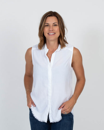 Cloth & Stone Clothing Small Sleeveless Button Down