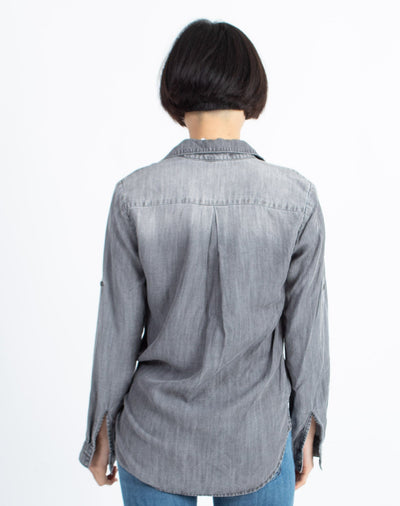 Cloth & Stone Clothing XS Collared Long Sleeve Blouse