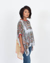 Clover Canyon Clothing Small Sheer Poncho