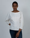 Club Monaco Clothing Large Boatneck Blouse