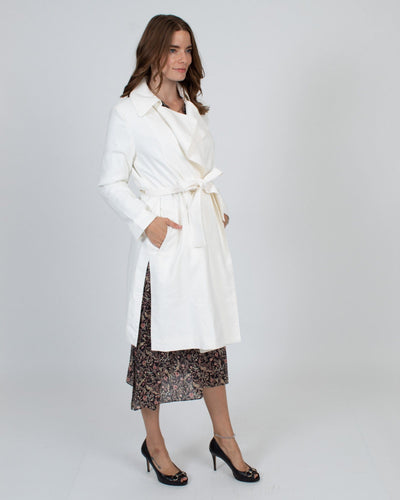 Club Monaco Clothing Medium "Ealdyn" Trench Coat