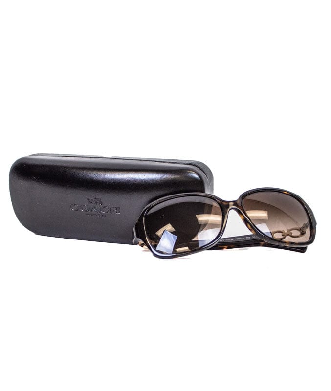 Coach 1941 Accessories One Size Coach Square Tortoiseshell Sunglasses