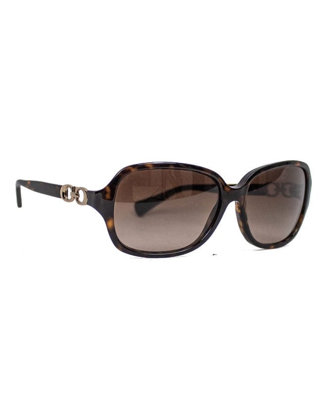 Coach 1941 Accessories One Size Coach Square Tortoiseshell Sunglasses