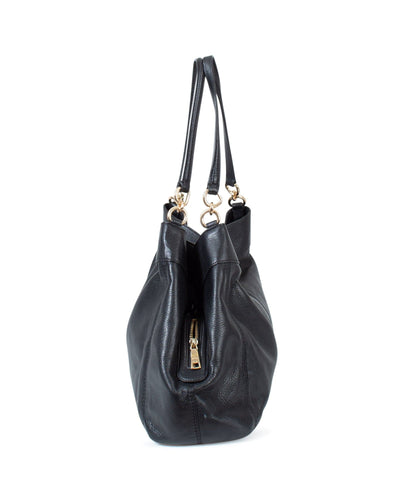 Coach 1941 Bags One Size Black Leather Shoulder Bag