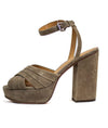 Coach 1941 Shoes Medium | US 7.5 Suede Block Heels