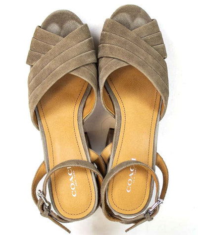 Coach 1941 Shoes Medium | US 7.5 Suede Block Heels