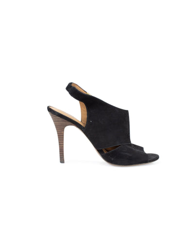 Coach 1941 Shoes Small | US 7.5 Black Suede High Heels