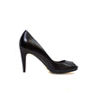 Cole Haan Shoes Small | US 7 Black Leather Peep Toe Heels
