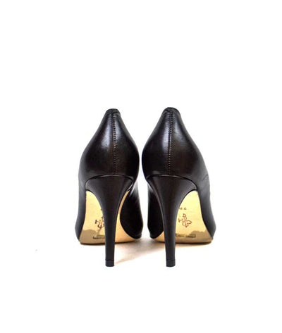 Cole Haan Shoes Small | US 7 Black Leather Peep Toe Heels
