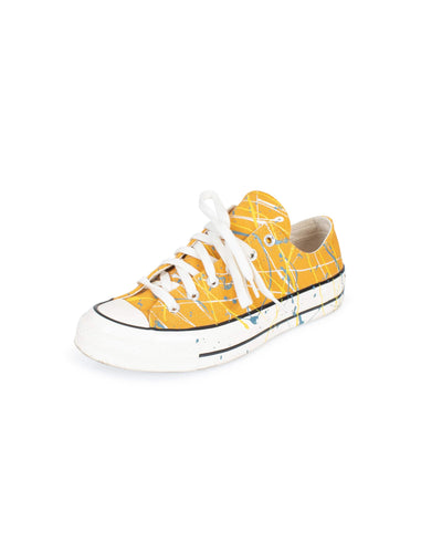 Converse Shoes Large | US 9 Low "Paint Splatter" Sneakers