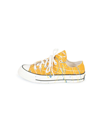 Converse Shoes Large | US 9 Low "Paint Splatter" Sneakers