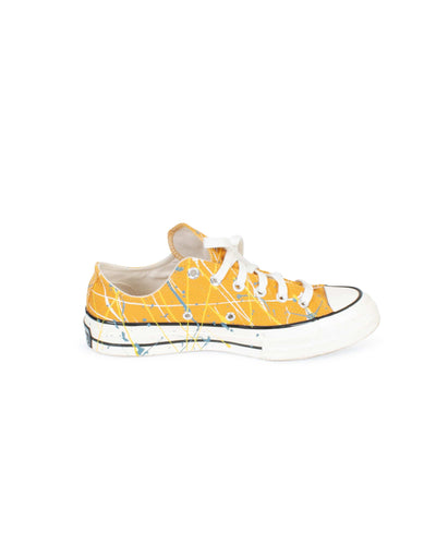 Converse Shoes Large | US 9 Low "Paint Splatter" Sneakers
