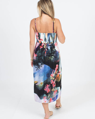 Corey Lynn Calter Clothing XS | US 0 Printed Spaghetti Strap Dress