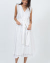 CP Shades Clothing XS Cream Silk Dress