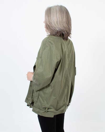 Current/Elliott Clothing Large "The Infantry Jacket" in Army