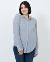 Current/Elliott Clothing Medium Striped Button Down