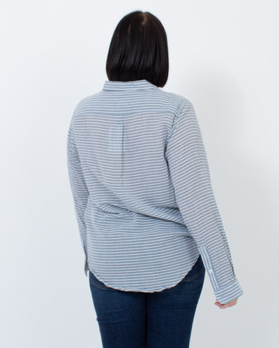 Current/Elliott Clothing Medium Striped Button Down