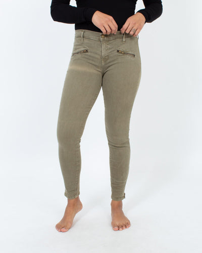 Current/Elliott Clothing Medium "The Soho Zip Stiletto" Skinny Pant