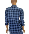 Current/Elliott Clothing Small Plaid Henley Top