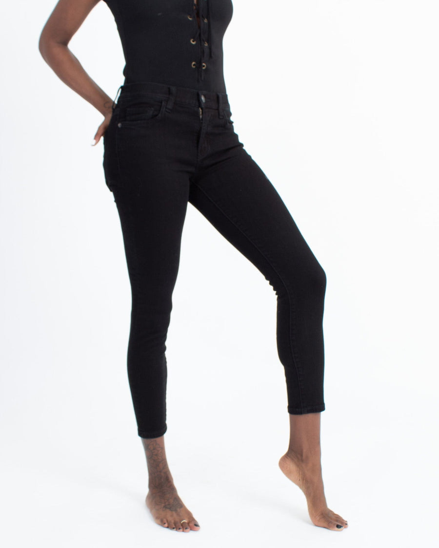 Current/Elliott Clothing Small | US 27 Black Skinny Jeans