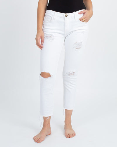 Current/Elliott Clothing Small | US 27 "The Cropped Straight" Jeans