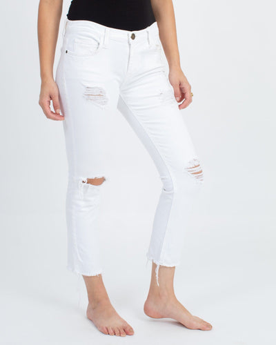 Current/Elliott Clothing Small | US 27 "The Cropped Straight" Jeans