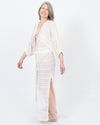 Cynthia Rowley Clothing Large Lace Drawstring Coverup