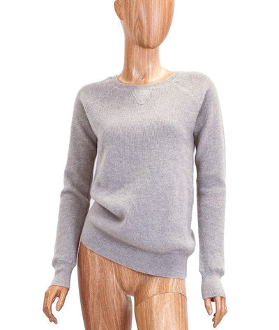 DEMYLEE Clothing Medium Cashmere Waffle Knit Sweater