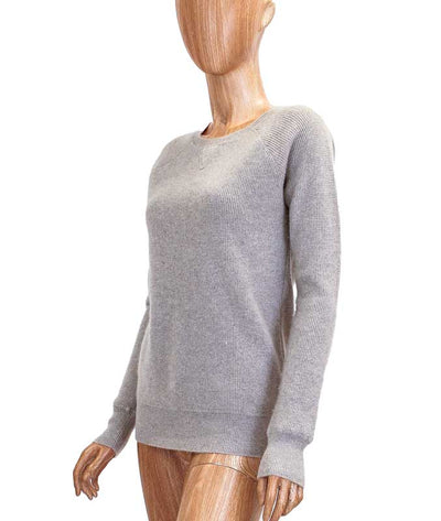 DEMYLEE Clothing Medium Cashmere Waffle Knit Sweater