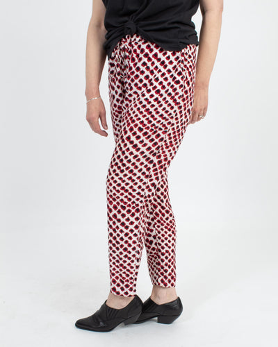 Derek Lam 10 Crosby Clothing Large Printed Drawstring Pants
