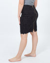 Diane Von Furstenberg Clothing Large | US 10 Black Lace Pencil Skirt