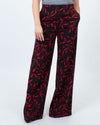 Diane Von Furstenberg Clothing Large | US 10 Wide Leg Floral Pants