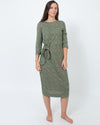 Diane Von Furstenberg Clothing Medium Patterned Silk Dress