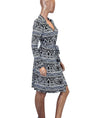 Diane Von Furstenberg Clothing Medium | US 6 Printed Wrap Dress