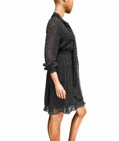 Diane Von Furstenberg Clothing Medium | US 6 Silk Dress with Tie Accent