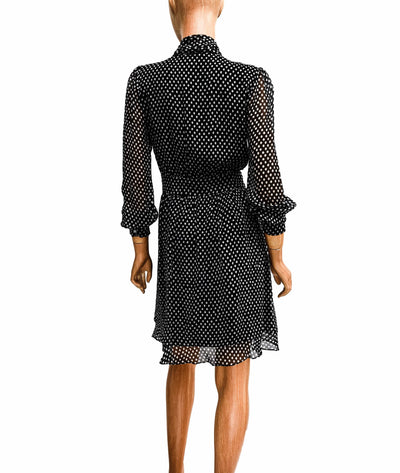 Diane Von Furstenberg Clothing Medium | US 6 Silk Dress with Tie Accent