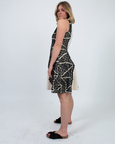 Diane Von Furstenberg Clothing Medium | US 6 Sleeveless Lace Sheath Dress