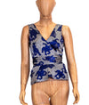 Diane Von Furstenberg Clothing Small | US 4 Silk "Rezina" Wrap Top