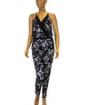 Diane Von Furstenberg Clothing XS | US 0 Black "Shany" Lace Jumpsuit