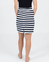 Diane Von Furstenberg Clothing XS | US 0 Striped Cotton Pencil Skirt