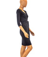 Diane Von Furstenberg Clothing XS | US 2 Black Wrap Dress